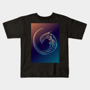 xenomorph alien Kids T-Shirt